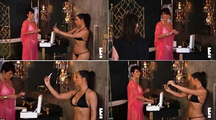 Kim Kardashian Dikomplain Ibunya, 1.200 Kali Foto Selfie di Thailand